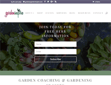 Tablet Screenshot of gardeninspire.com